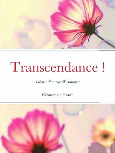 Recueil poèmes Transcendance ! #FrancepLaut #Biographe